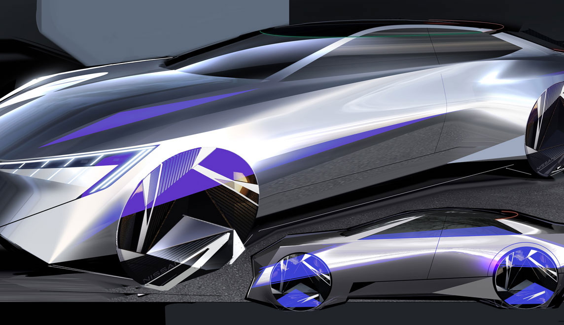 日産エヴォ・コンセプト エクステリア