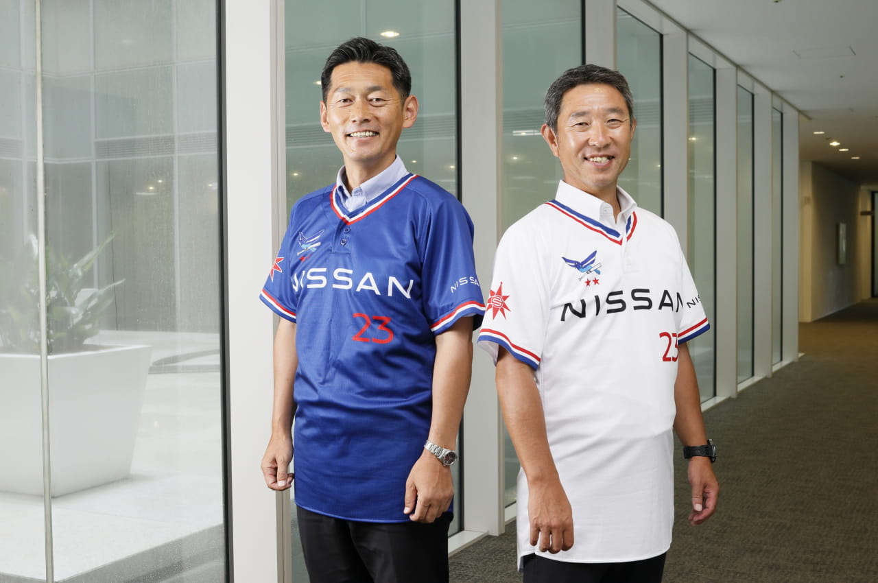 日産自動車本社硬式野球部のユニホーム