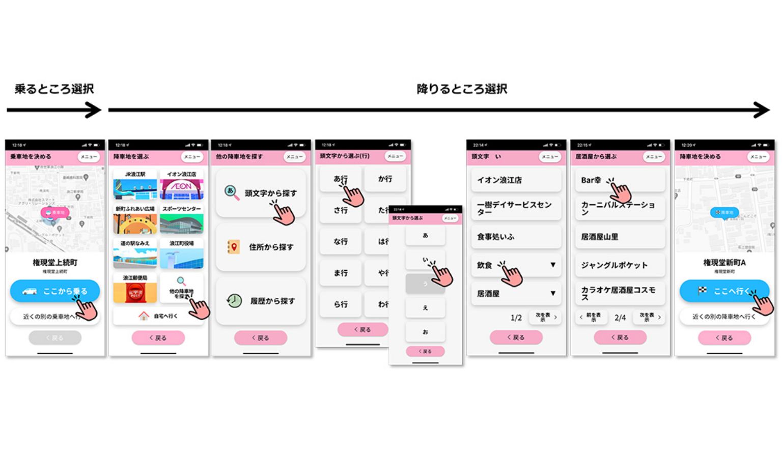 スマートフォンアプリケーション
