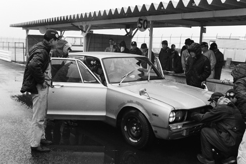 ポール・フレール氏試乗（富士スピードウェイ）1969年4月16日
