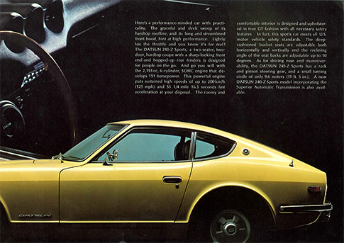 ダットサン240Z HLS30型（英文）