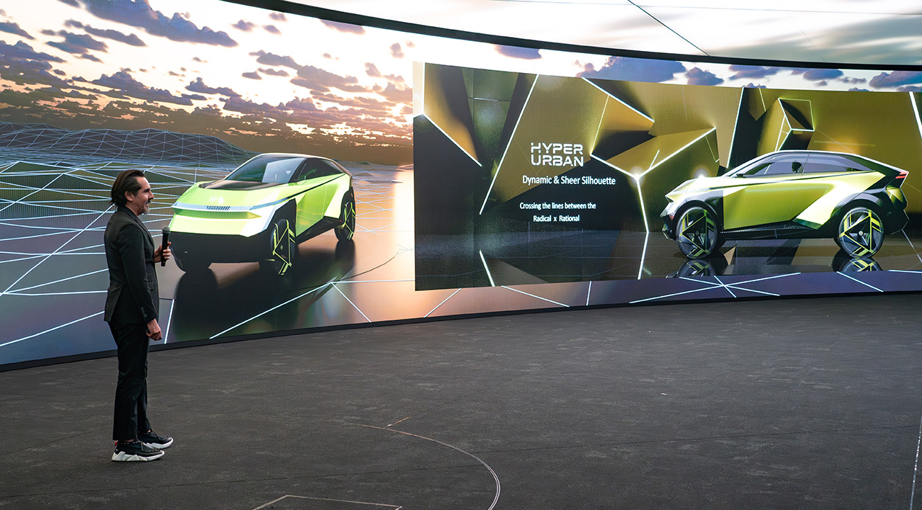 Nissan design hall
